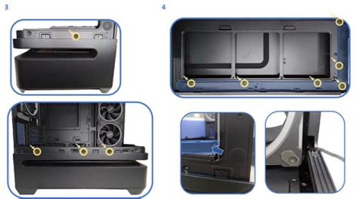 Is building a computer chassis out of pure LEGO dangerous?