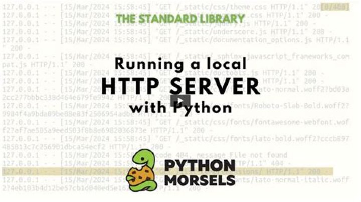 Is it OK to host a Python's http.server accessible from the Internet?