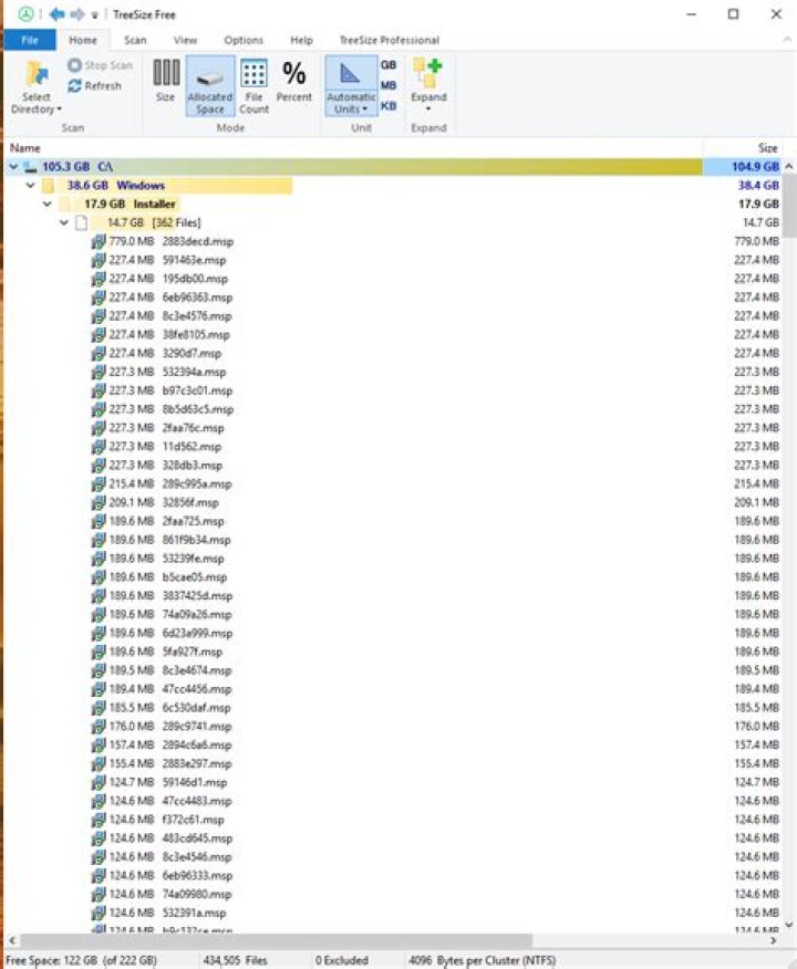 Is it safe to delete from C:\Windows\Installer?