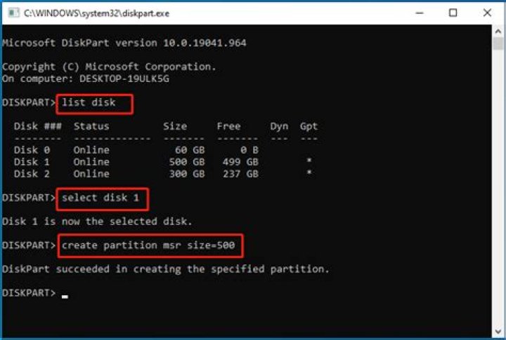 Is MSR partition required on secondary GPT drives?