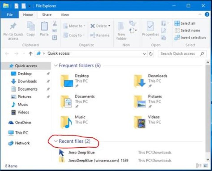 Is "Recent Documents" no longer provided in Windows 10 Start Menu?