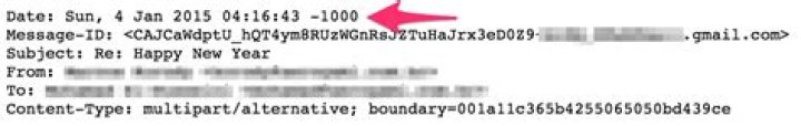 Is that Date header in Gmail a reliable way to tell where an email originated from?