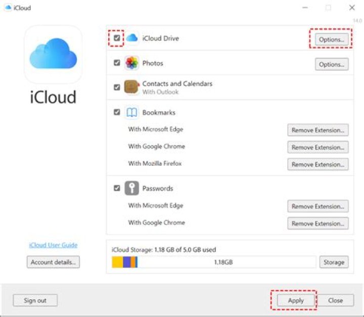 Is there a way to change folder for iCloud Drive?
