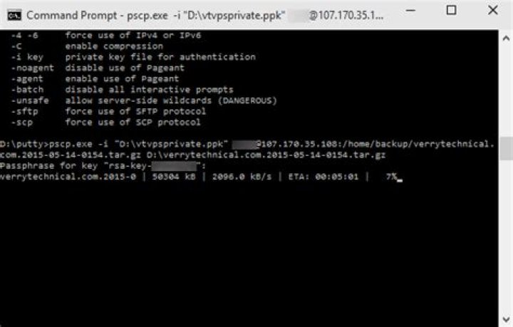 Is there a way to not overwrite existing files when using pscp?