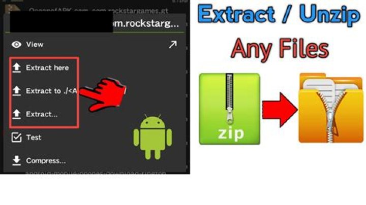 is "unzip" the same as "extract"?