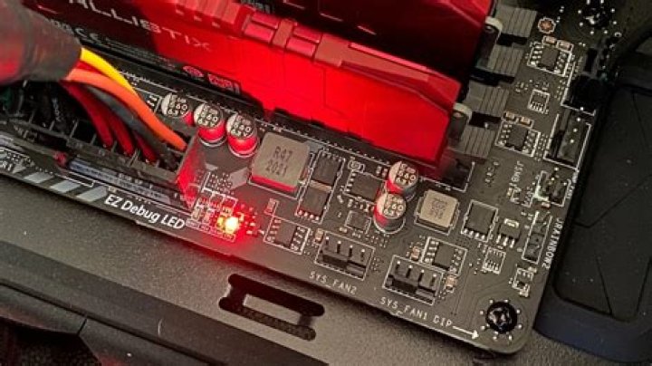 Issue with pc giving DRAM/CPU debug lights