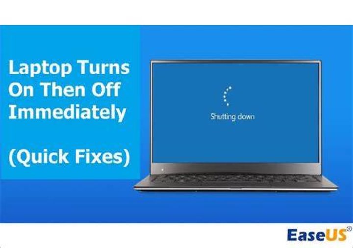 Laptop turns off after 20 minutes of use