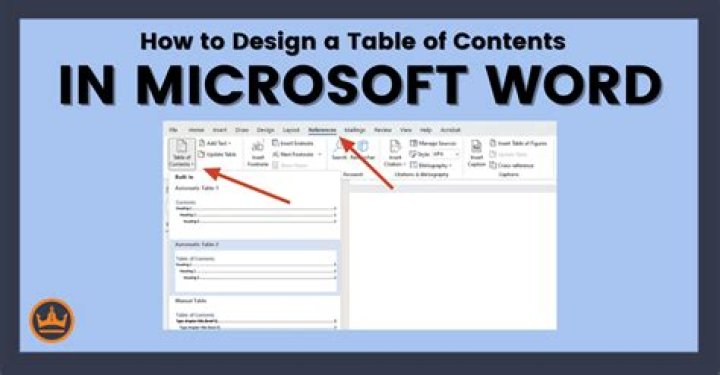 Linking back to table of contents in word document