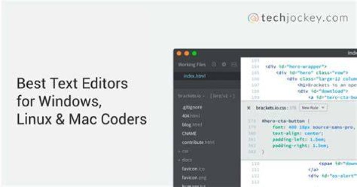 linux text editor for windows