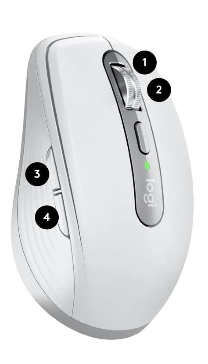 Logitech Anywhere MX mouse scrolls up a little after I scroll down and vice-versa