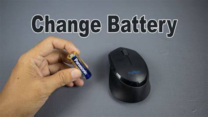 Logitech wireless mouse M325 won't turn on even after replacing batteries