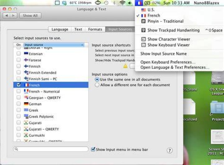 Mac has wrong keyboard layout