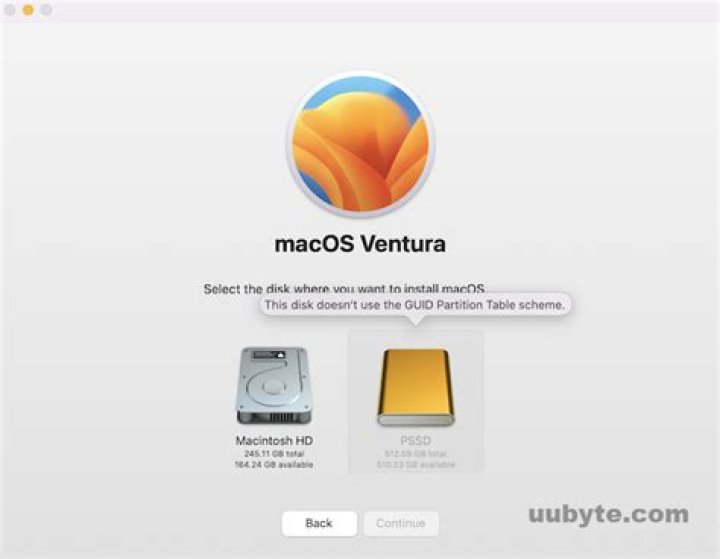 Mac OS X This Disk doesn't use the GUID partition Scheme when upgrading to Mac OS Sierra