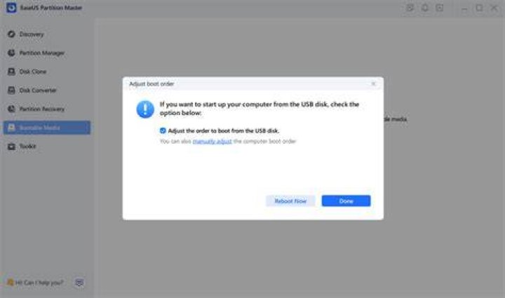 Make bootable partition from a Live CD