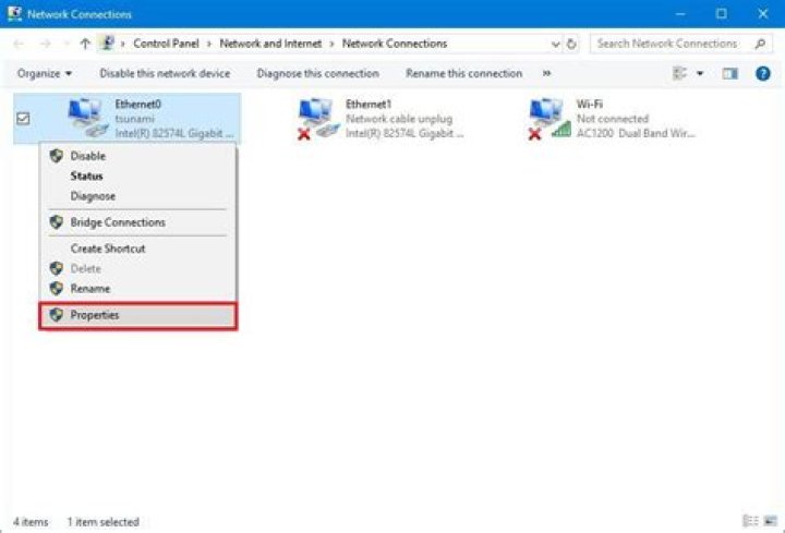 Make Windows 10 connect/disconnect to WiFi based on Ethernet connection status