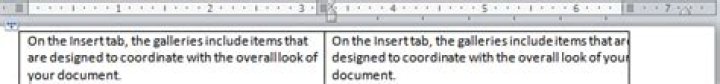 Microsoft word 2010 text wrap in table