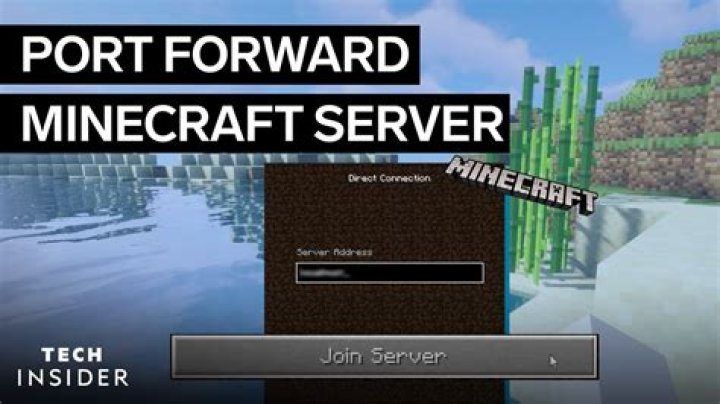 Minecraft Server Portforwarding not working