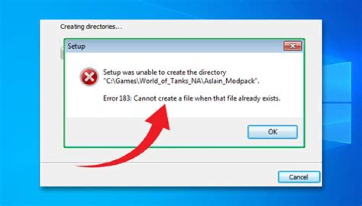 mklink error: Cannot create a file when that file already exists