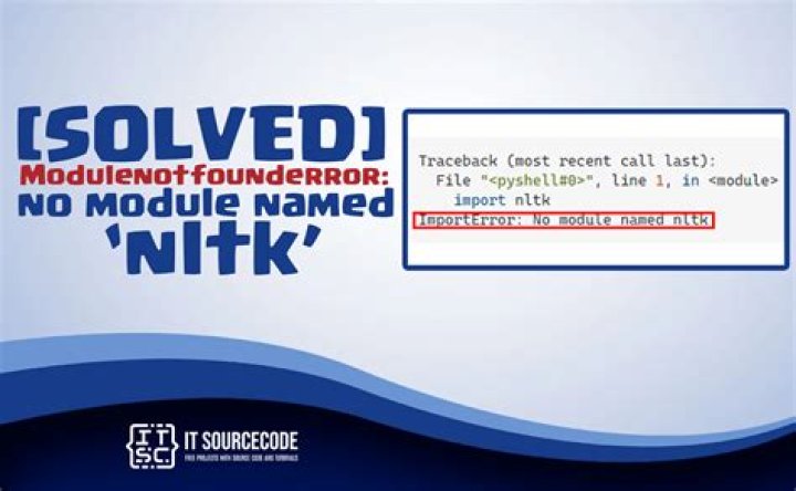 Module not found error: No module named 'nltk' on OS X 10.14