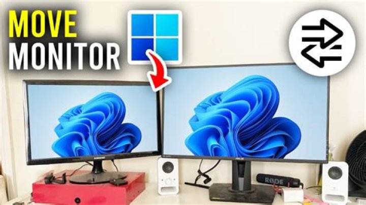 Move Screen to Right Without Monitor Buttons