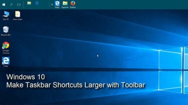 My windows 10 taskbar icon width is so wide