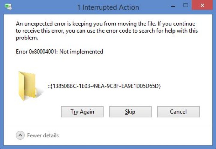 Mysterious blank folder keeps showing up on my desktop