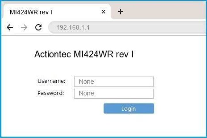Need default password for MI424WR router
