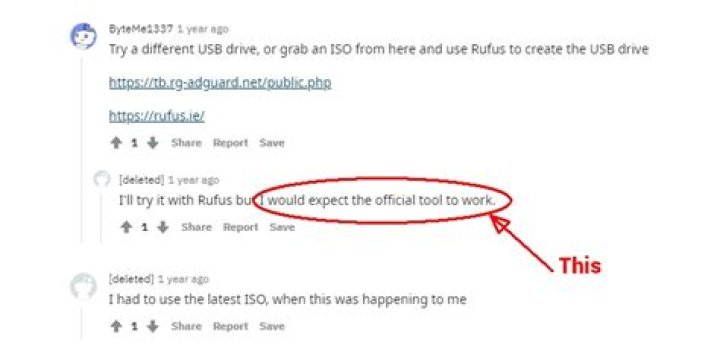 New ISO created with Windows Media Creation Tool reports files missing (WinSetup.dll)