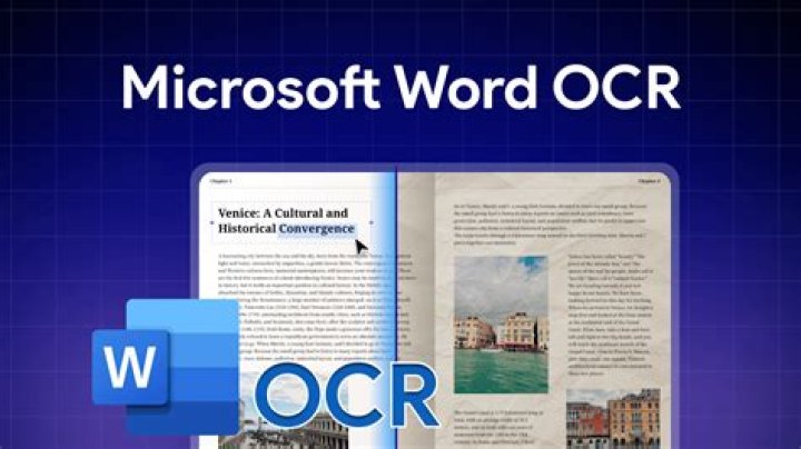 OCR in Word 2013