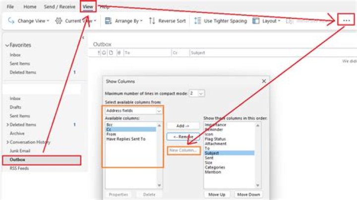 Outlook 365: Display full email address of senders and recipients within organization