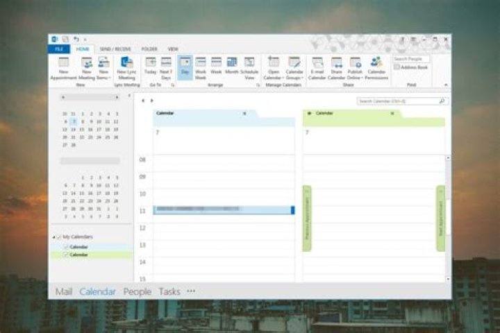 Outlook Doesn't Display my default calendar view