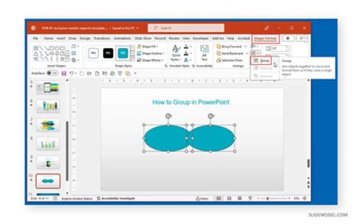 Powerpoint Animation with Grouping