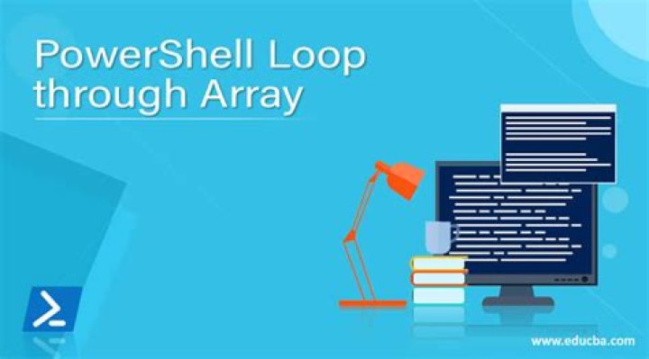 powershell loop through arrary in arrary