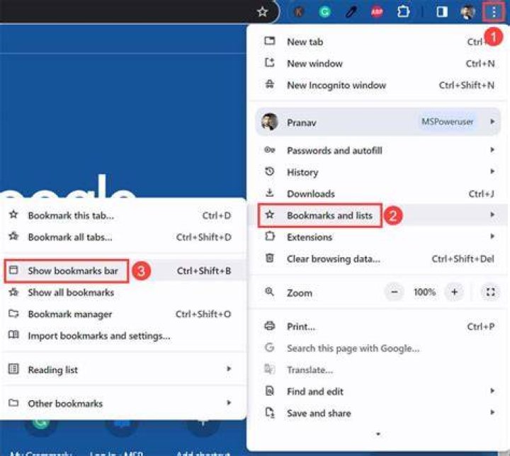Prevent chrome from auto-hiding bookmark bar on google search