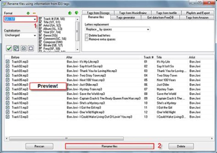 Program that renames mp3 files using ID3 tag [closed]
