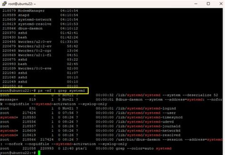 Ps command and grep