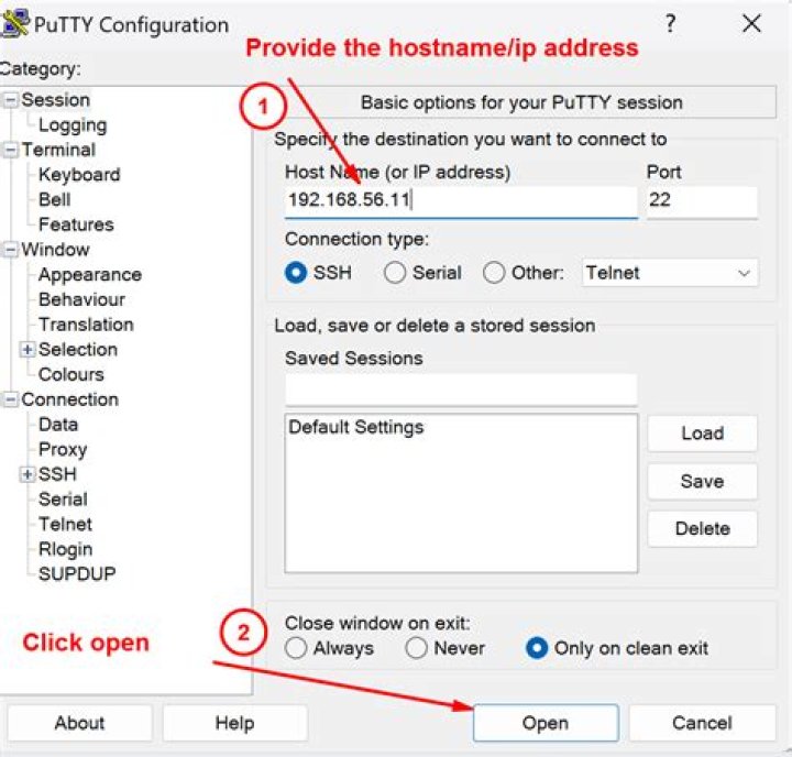 PUTTY: How do I cut & paste under Ubuntu?