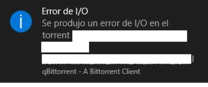 qBittorrent I/O error when targeting D:\ instead of C:\