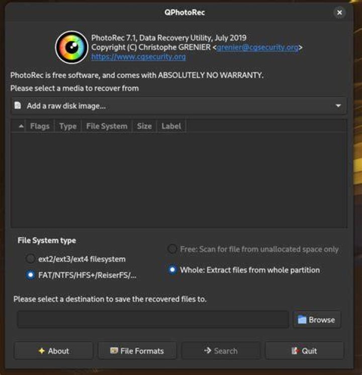 Recover "passwd" file in fedora
