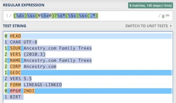 Regex end of line replace