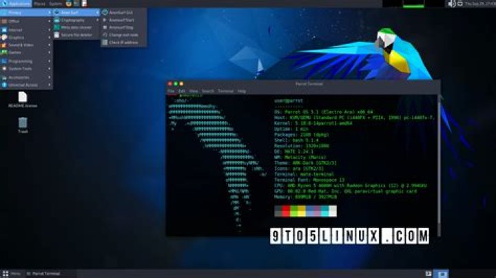 Reinstall anonsurf GUI on parrot