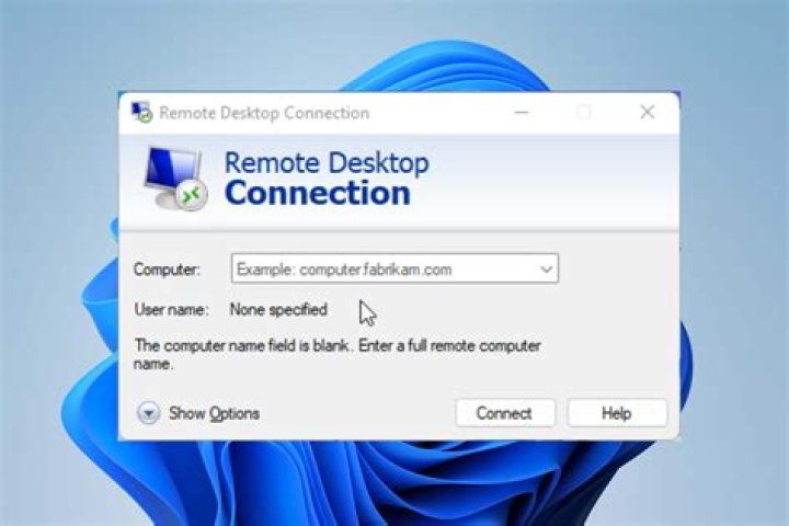 Remote desktop connection without locking the remote computer