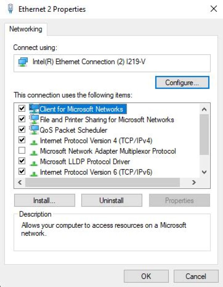 Remove the Number `(2)` / `2` from the Ethernet and Network Card on Windows 10