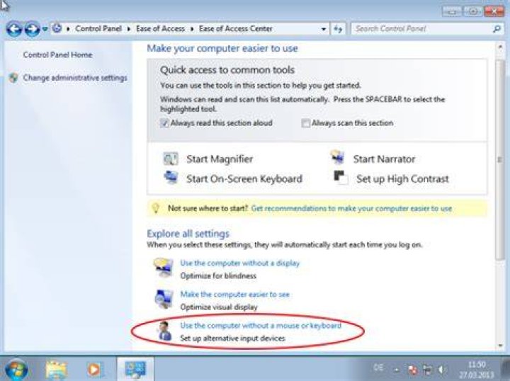 Remove virtual keyboard from start up