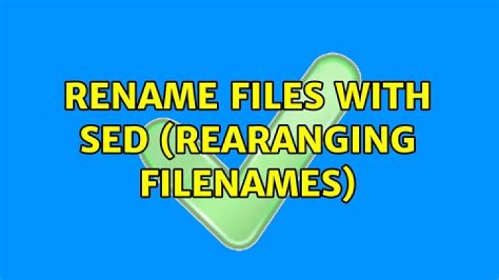 rename files with sed (rearanging filenames)
