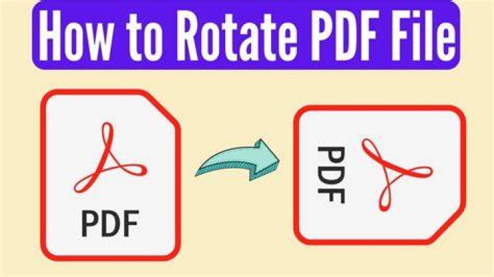 Rotate PDF document