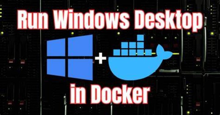 Run a background script inside a docker container