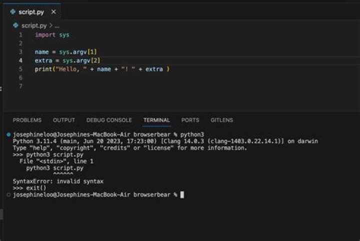 Run Python scripts without explicitly invoking `python`
