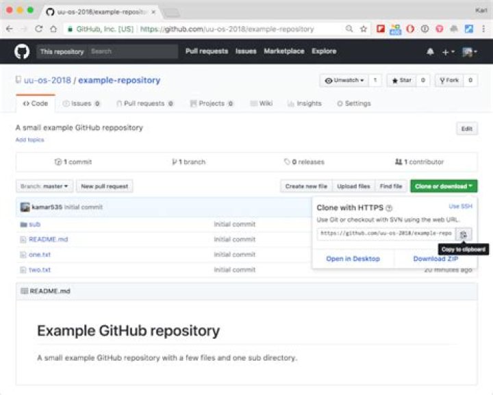Search a whole Git repository