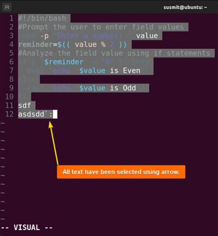 Select all matching text in Vim?